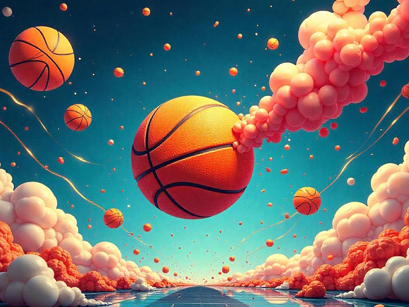 8尺巨人中锋!站着就能直接轻松劈扣!